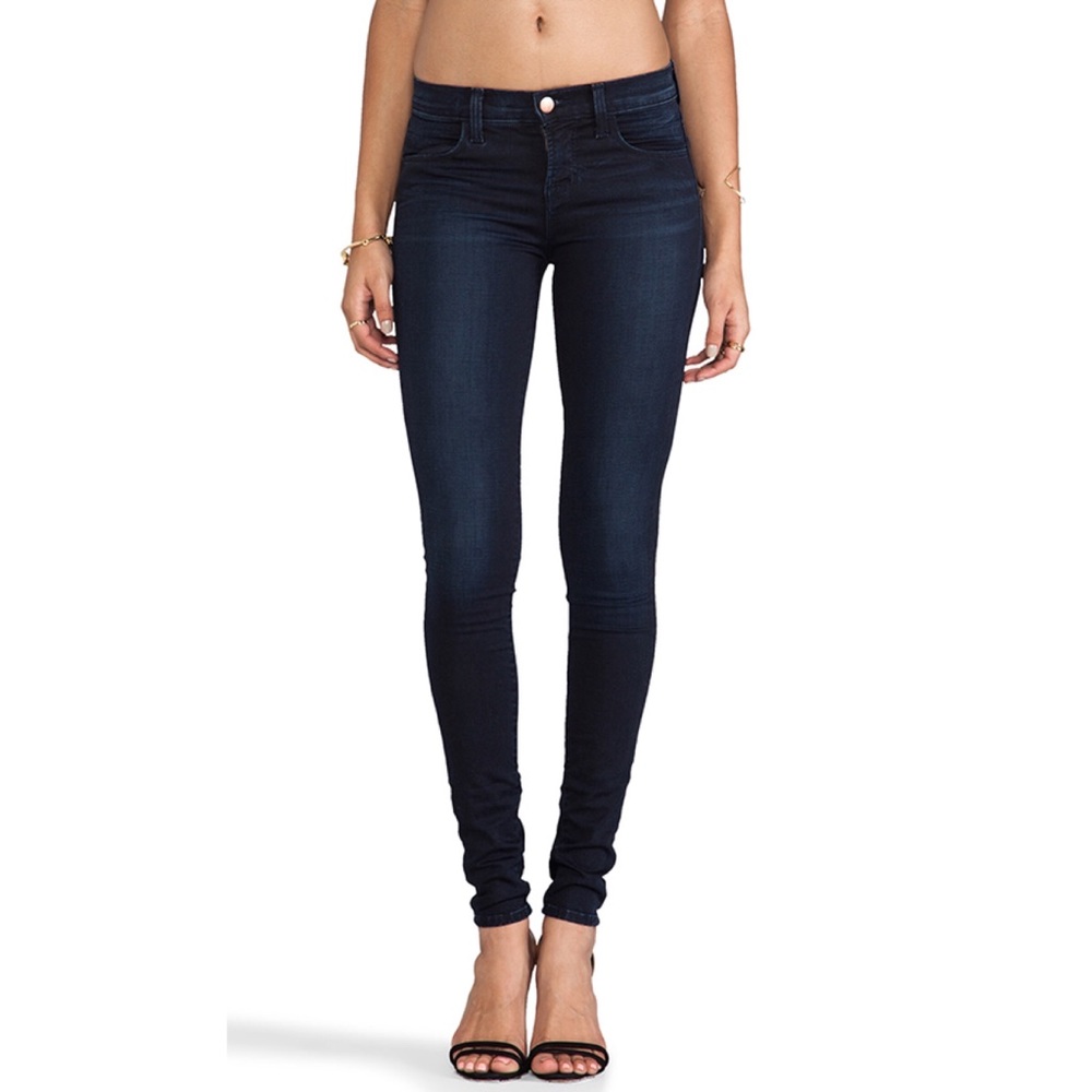 J Brand | Mid Rise Skinny Leg Jeans